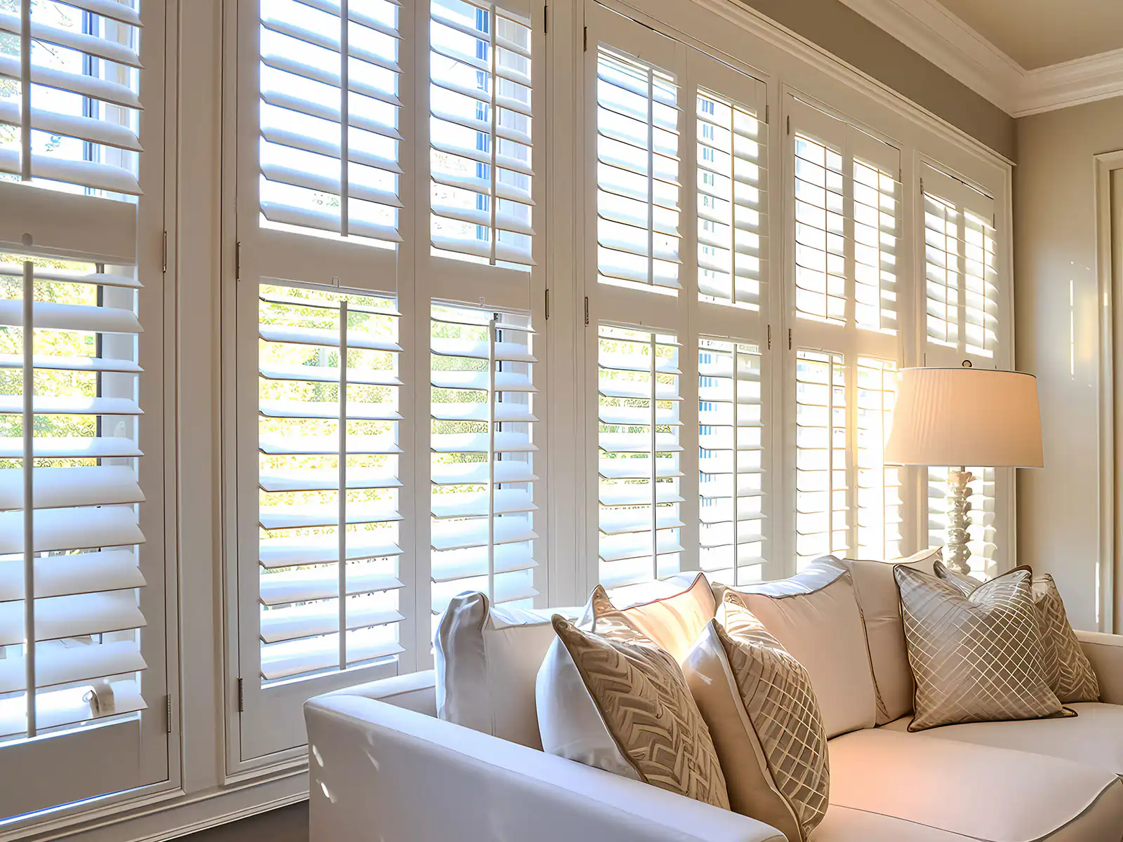 Window shutters adding value to Okotoks home